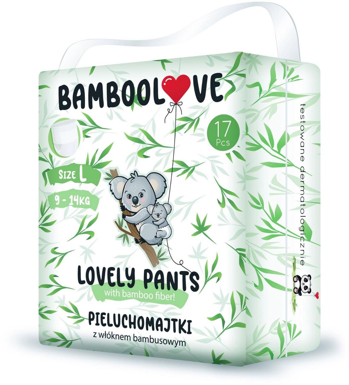 Bamboolove Bambusové nohavičky veľ. L (17 ks)