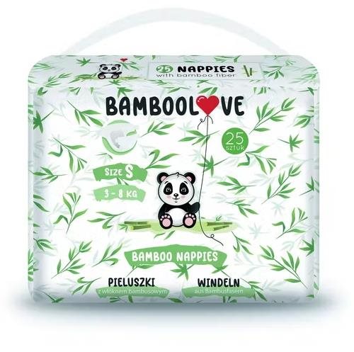 Bamboolove Bambusové plienky veľ. S (25 ks)