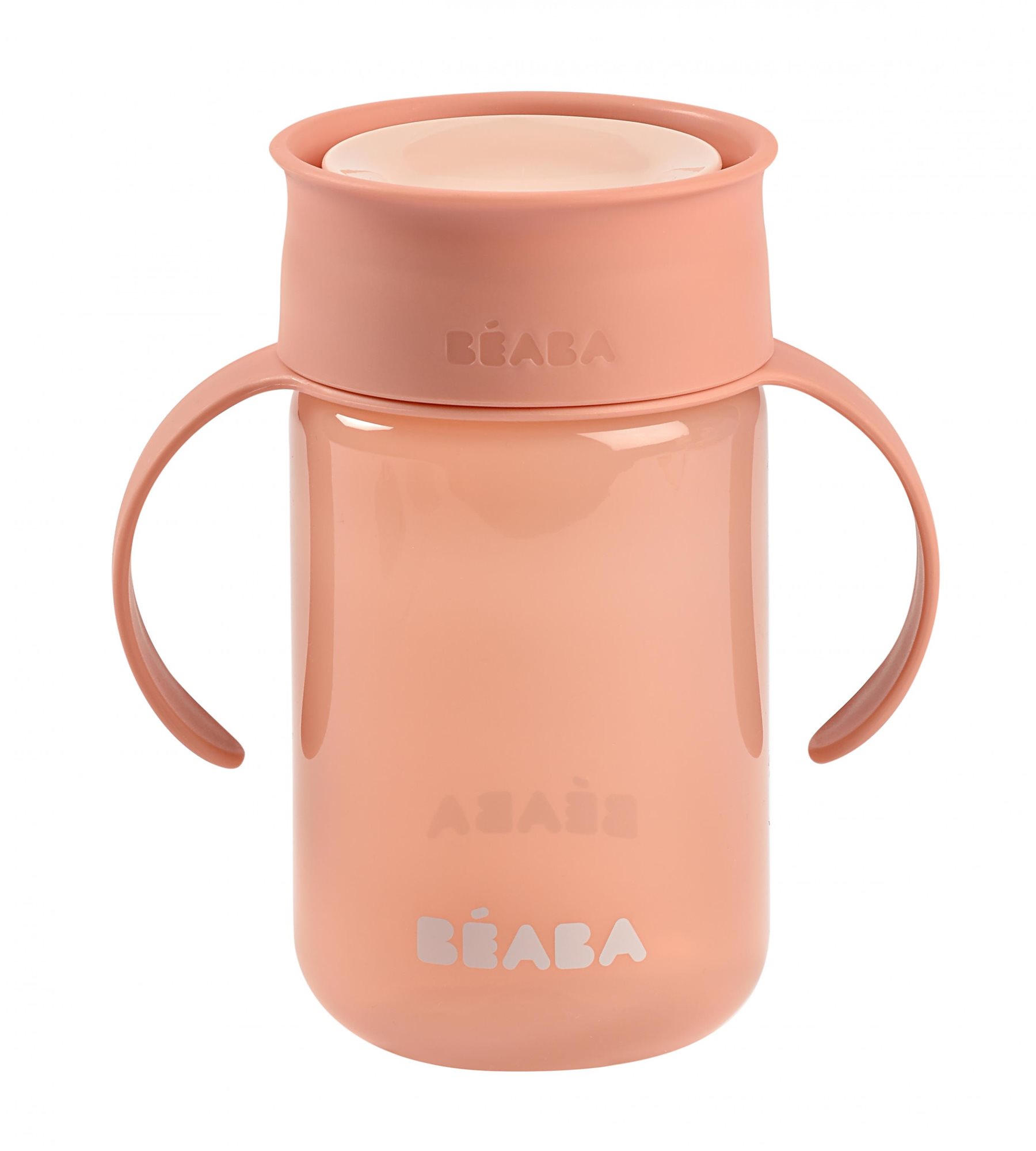Beaba Hrnček trénovací 360° Pink 340 ml