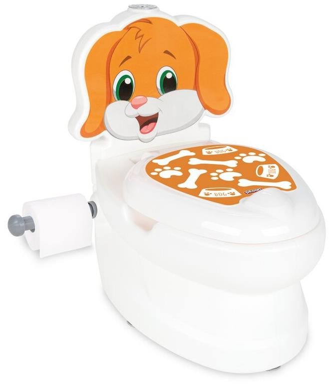 Siva WC nočník Psík