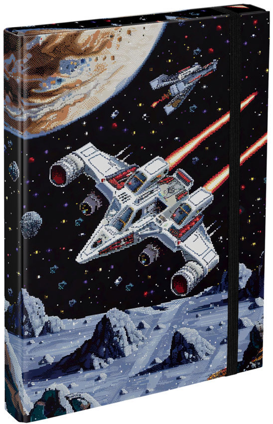 BAAGL Dosky na školské zošity A4 Pixel Space