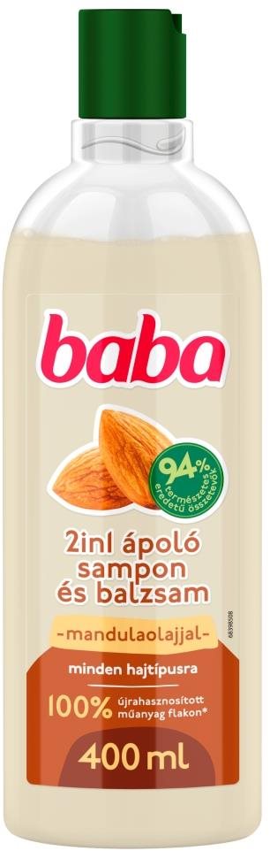 BABA 2 v 1 s mandľovým olejom 400 ml