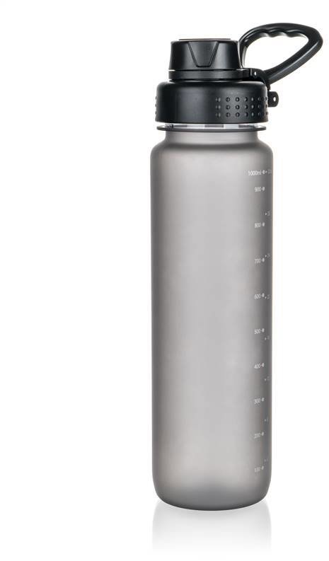 BANQUET KIWU Fľaša 1000 ml plastová sivá