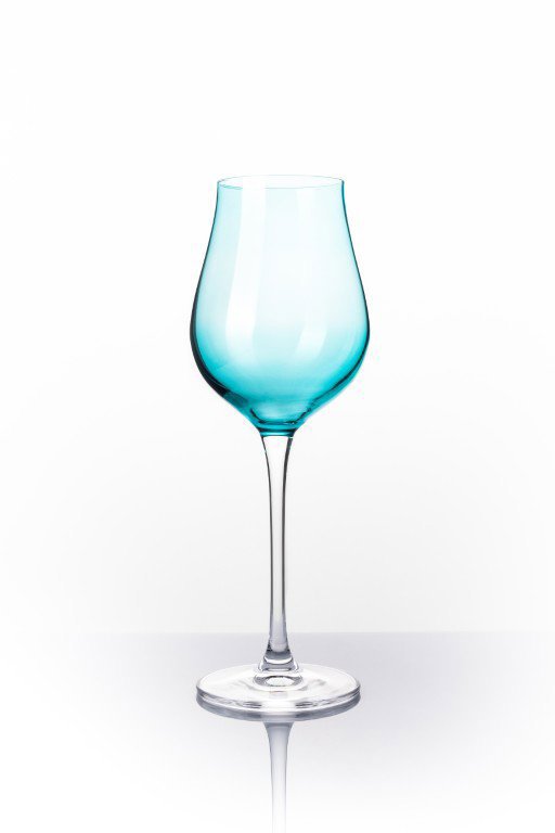 B.BOHEMIAN DION Sada pohárov na prosecco 250 ml Blue 4 ks