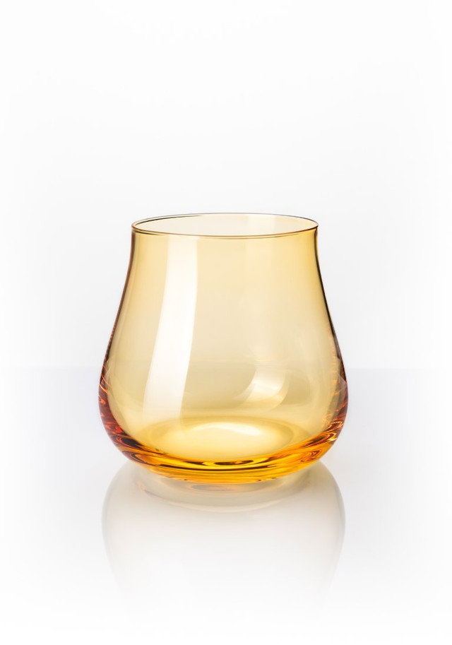 B.BOHEMIAN DION Sada pohárov 340 ml Yellow 4 ks