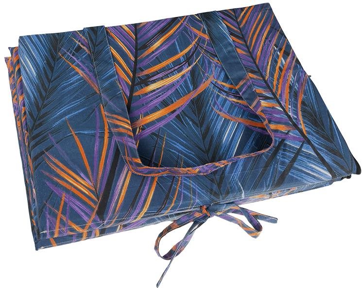 BELLATEX Poduška na ležadlo 4223/581 55 × 195 cm, pierko, tmavo modrá