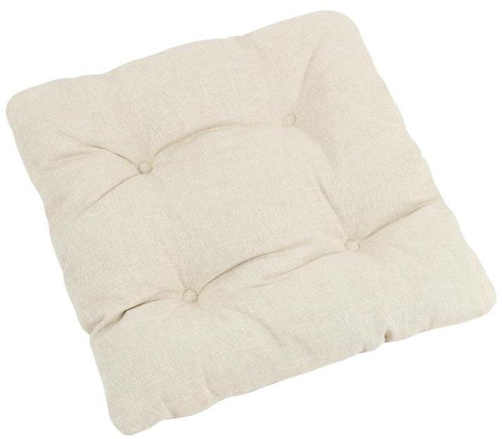 BELLATEX Sedák LADA 41/003 prešívaný 40 × 40 cm, smotanová Uni