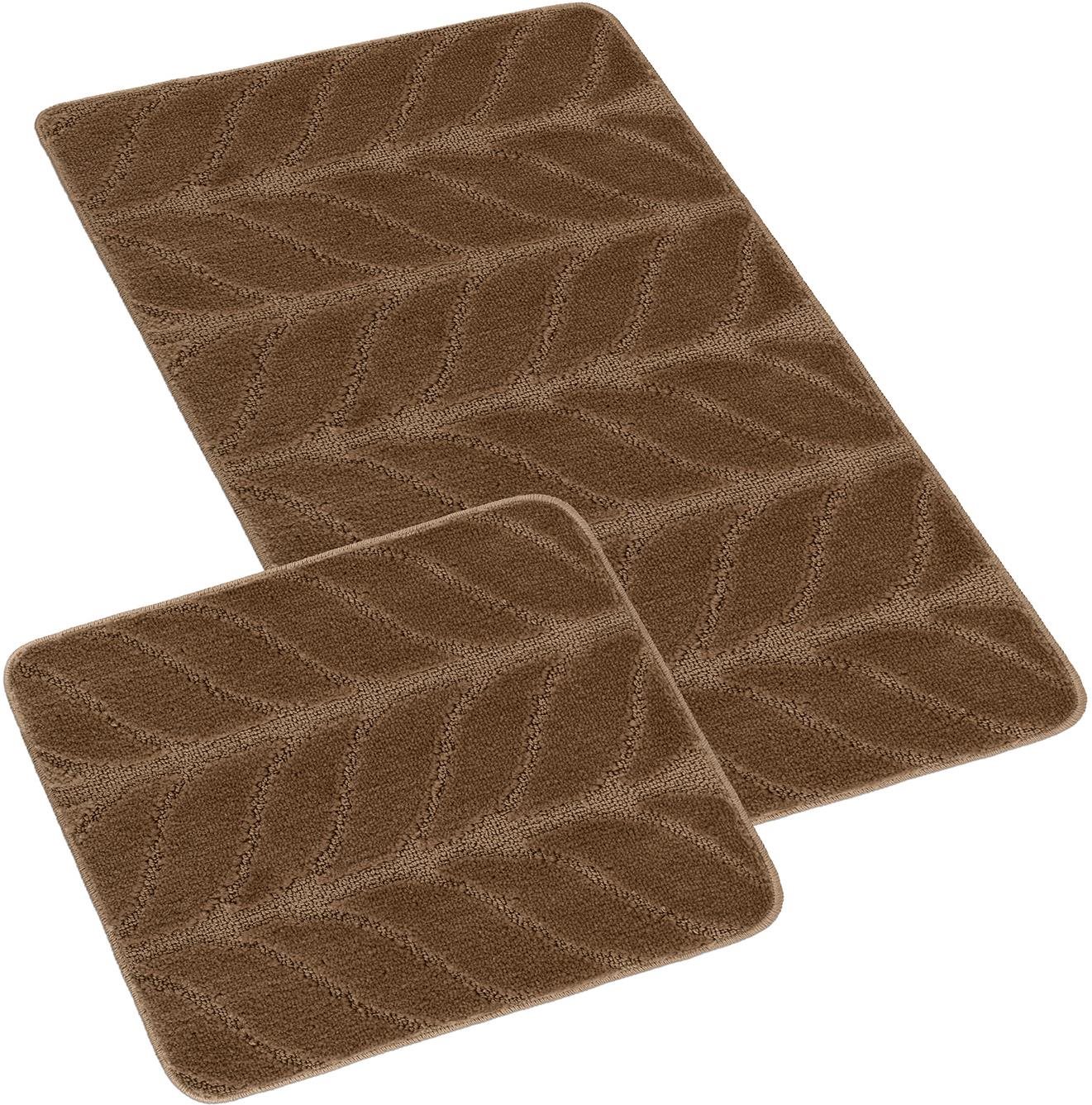Bellatex Súprava Bany 60 × 100 cm + 60 × 50 cm 760/013 klas hnedá