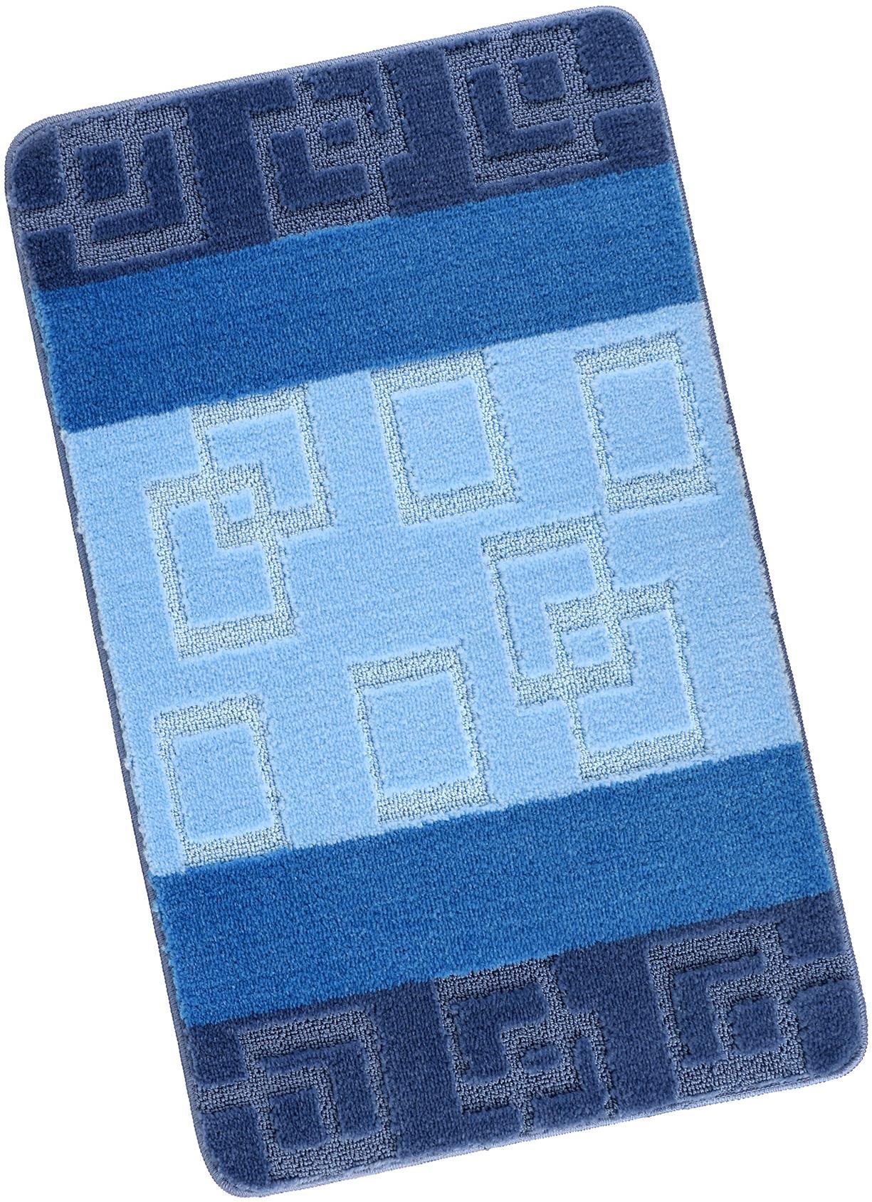 Bellatex Bany vzor 60 × 100 cm 760/015 kocky modrá