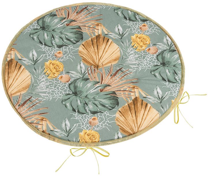 BELLATEX Adela Sedák 79/219 okrúhly hladký priem. 40 cm monstera