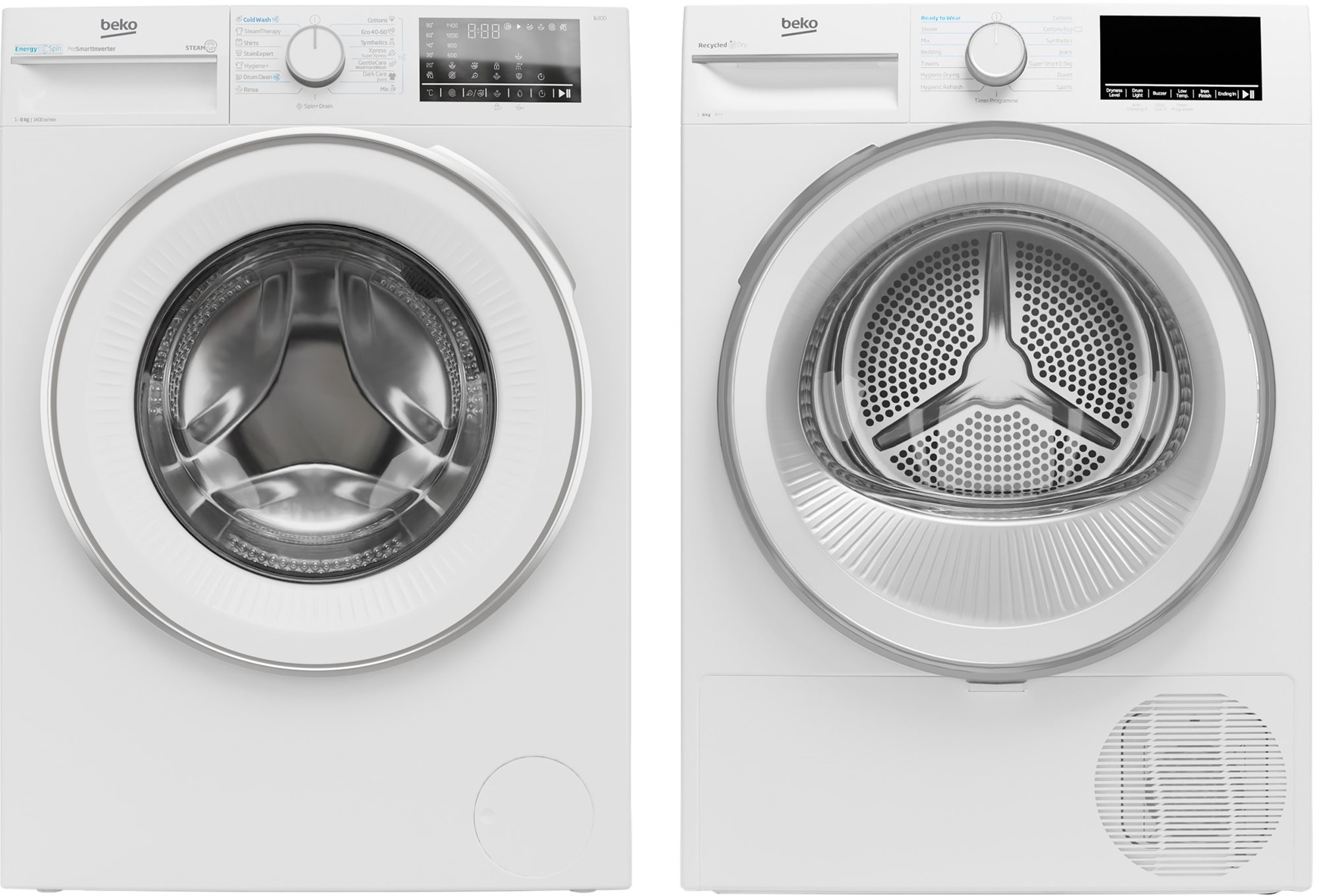 BEKO B3WFU48415WW ES + BEKO B3T42242