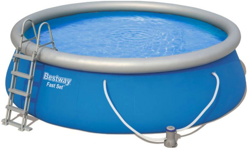 BESTWAY Bazén nafukovací Fast Set 4,57 × 1,22 m