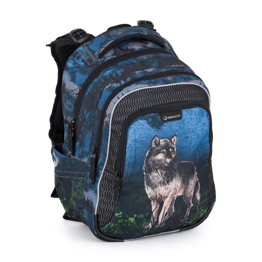 BAGMASTER LUMI 24 F školský batoh – vlk