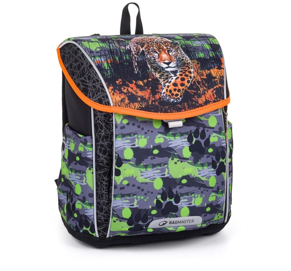 BAGMASTER PRIM 24 B školská aktovka – leopard