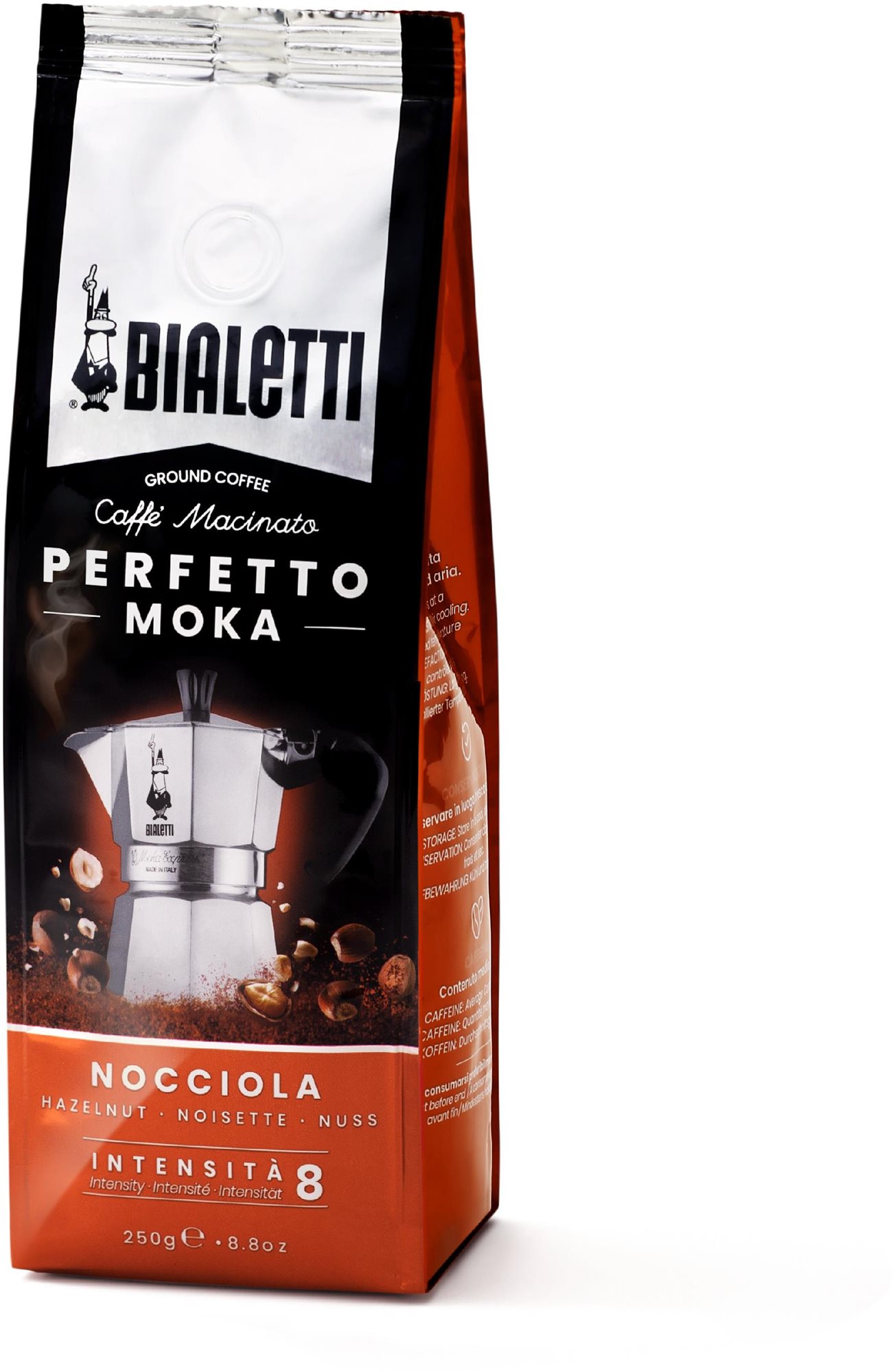 Bialetti Perfetto Moka Oriešok 250g (mletá káva)