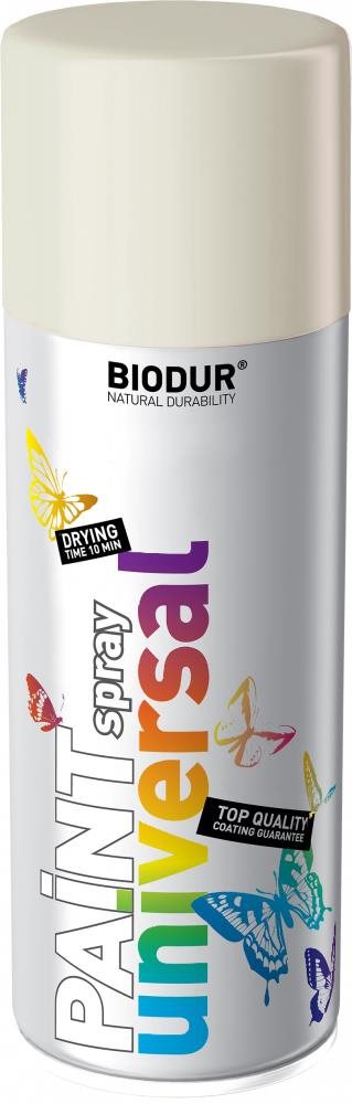Biodur Email Biela Mätová RAL 9010 400 ml