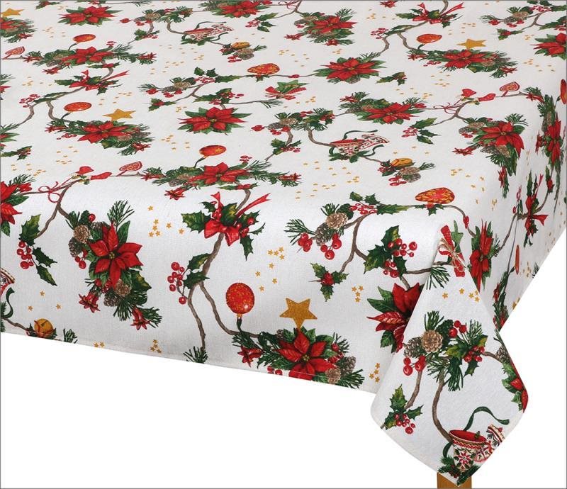 Bellatex Obrus VIANOCE – 70 × 70 cm – vianočné zvončeky