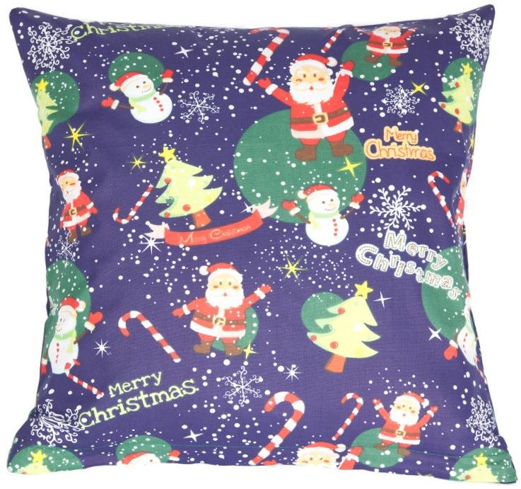 Bellatex VIANOCE – 45 × 45 cm – vianočný motív modrý