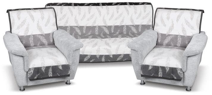 Bellatex Karmela PLUS 2+1 – 150 × 200 cm + 2× 65 × 150 cm – pierko