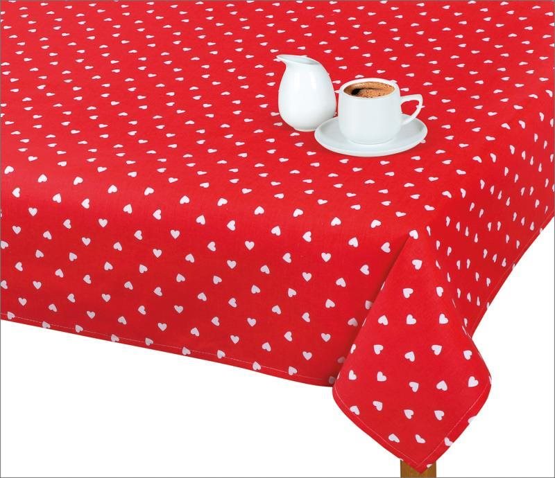 Bellatex Obrus ADÉLA – 70 × 70 cm – srdiečka