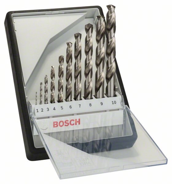 BOSCH sada vrtákov HSS-G, 10 ks 2.607.010.535