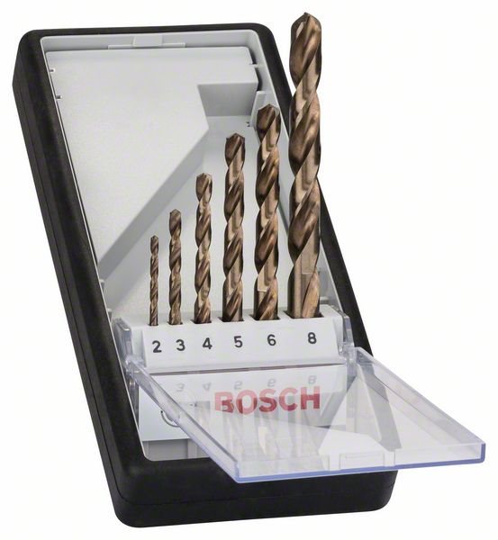 BOSCH 6-dielna sada vrtákov RL-kov. HSS-Co,135° 2.607.019.924