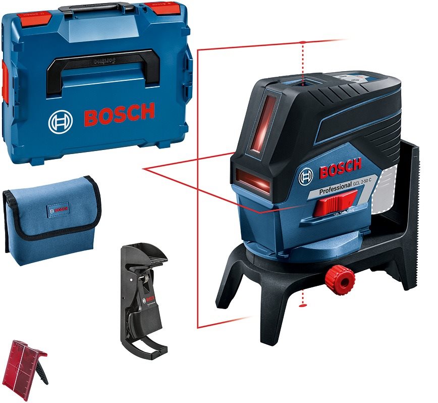 BOSCH Professional Krížový laser GCL 2-50 C L-Boxx CC 0.601.066.G08