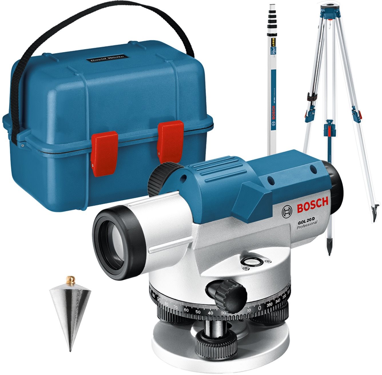 BOSCH Sada GOL 20 + BT160 + GR500 0.601.068.402
