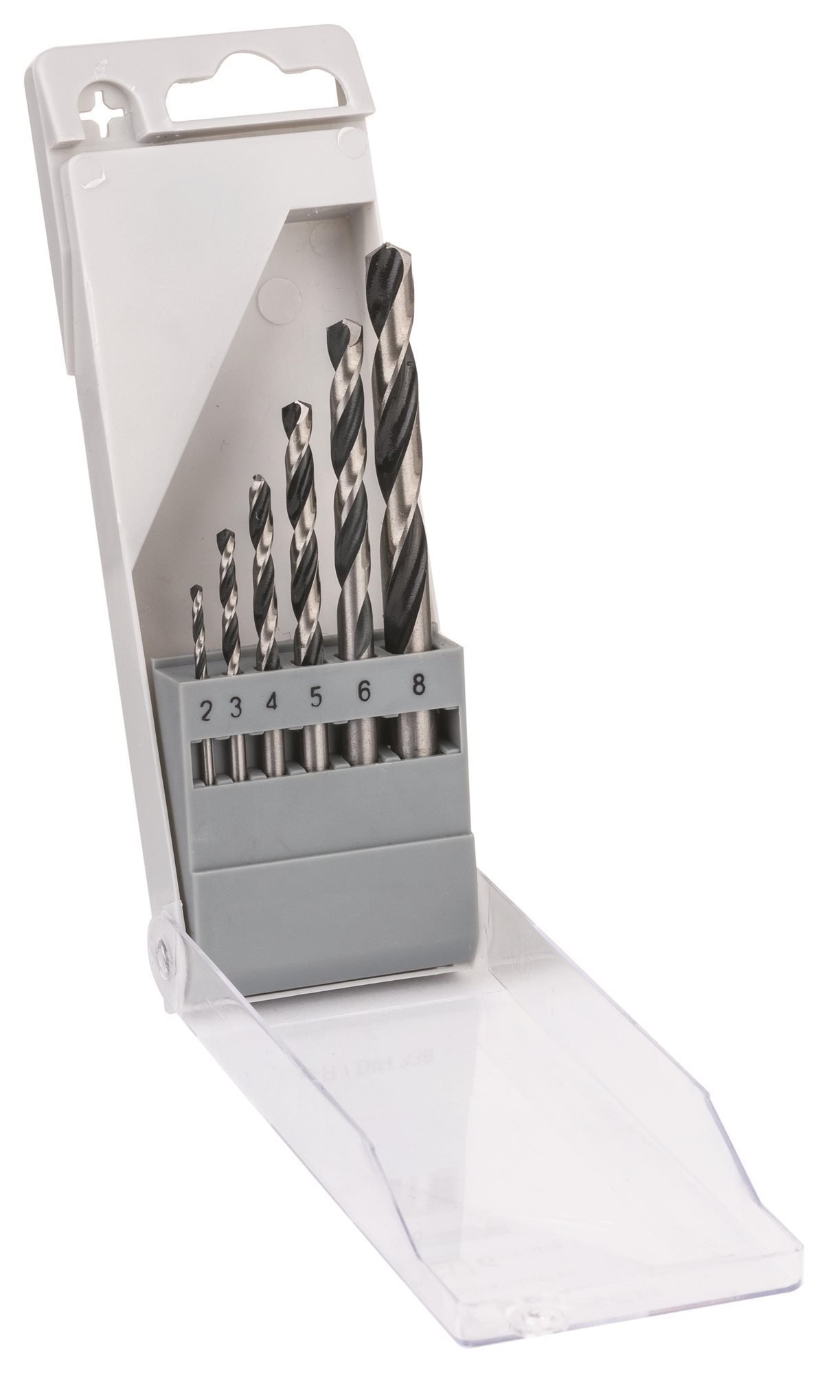 BOSCH Sada špirálových vrtákov HSS PointTeQ 2 – 8 mm, 6 kusov 2.608.577.346