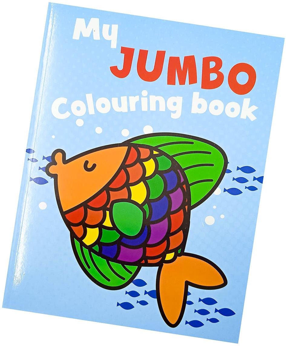 Jumbo Maxi omaľovánky Kúzelná ryba