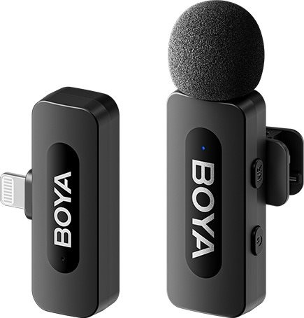 Boya BY-V1 V2.0 pre iPhone a iPad