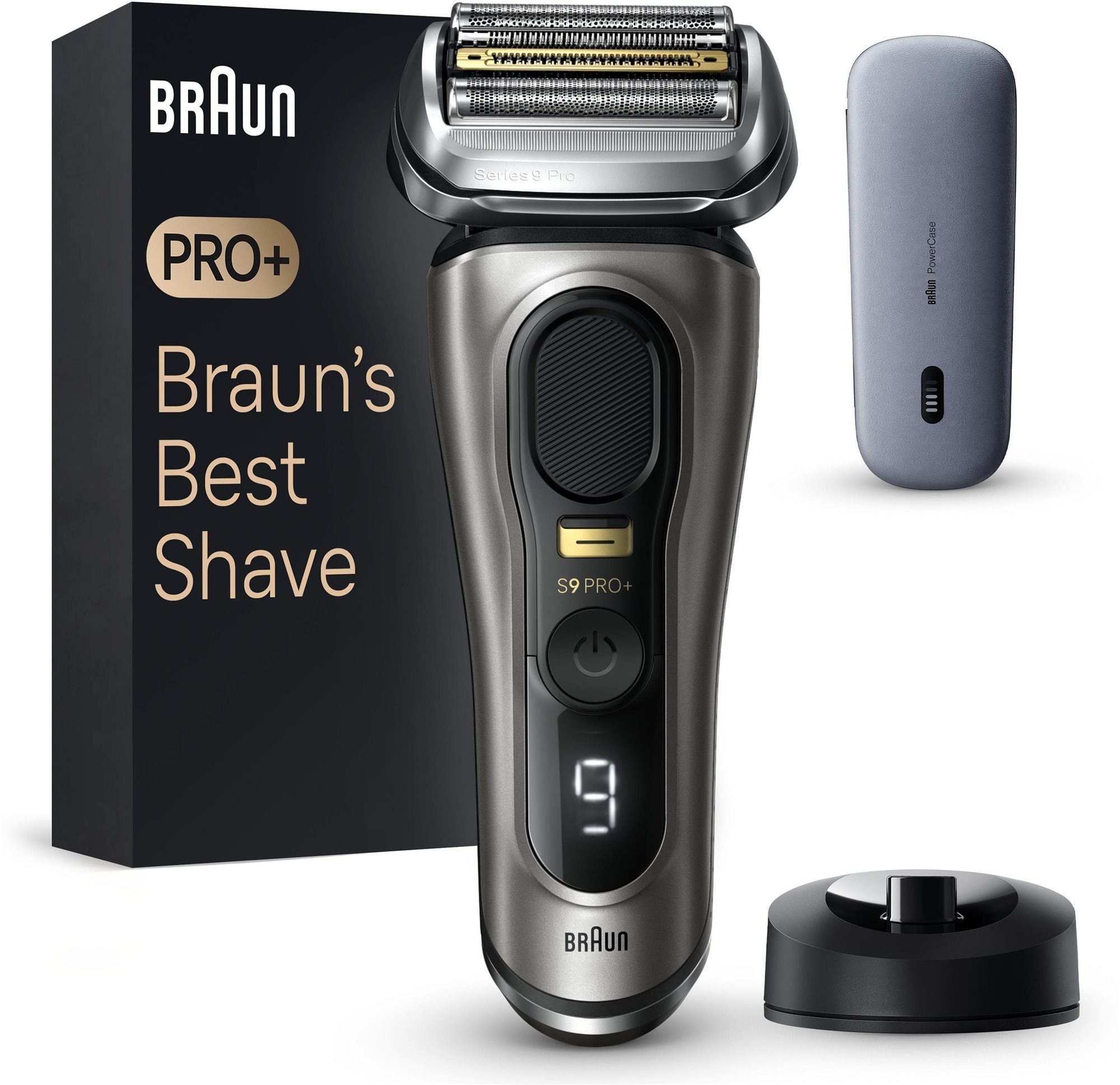 Braun Series 9 PRO+ Wet & Dry + zastrihávač Braun Series 7 HC7390