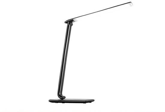Brilagi – LED Stmievateľná stolná lampa USB konektor LED/12 W/230 V čierna