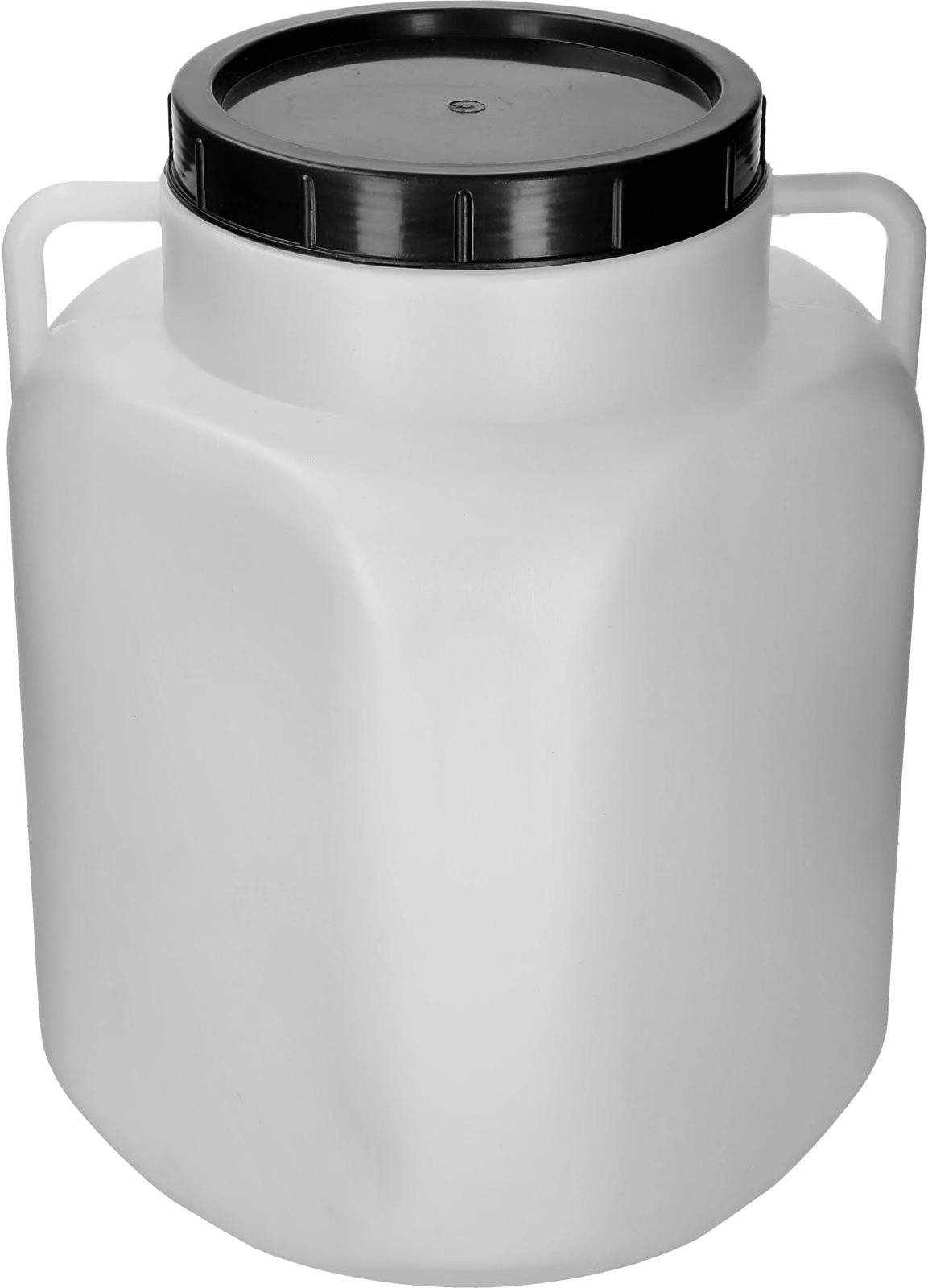 Browin Barel 50 l, HDPO, biely, hranatý