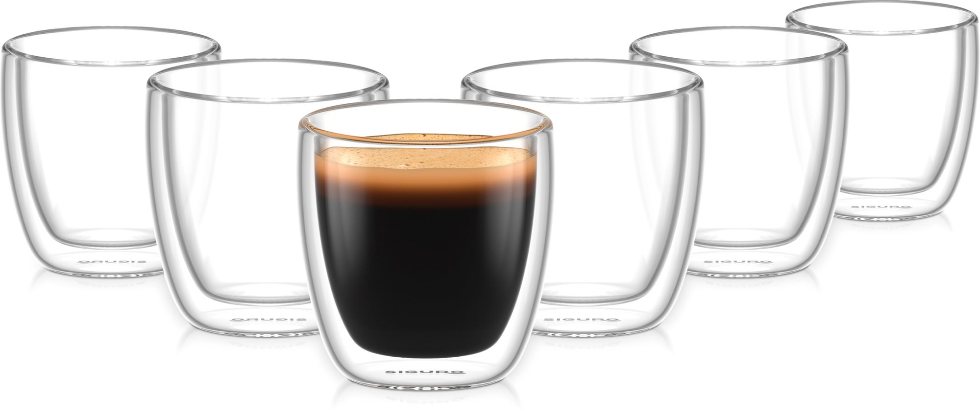 Siguro Termopohár Espresso, 90 ml, 6ks