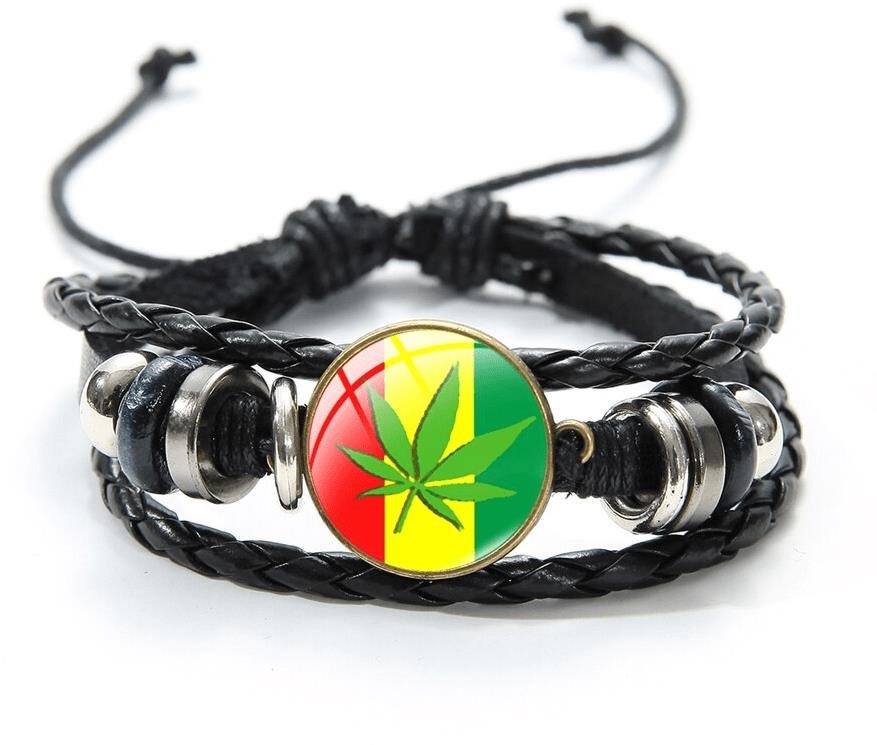 Kožený náramok Bob Marley - 2