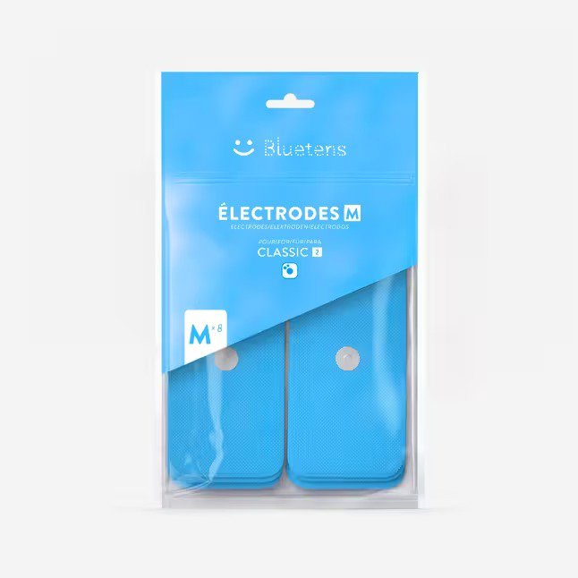 Bluetens Classic 2 náhradné magnetické elektródy, veľkosť M – 8 ks