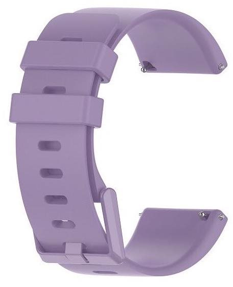 BStrap Silicone na Fitbit Versa/Versa 2 lilac purple, veľkosť L