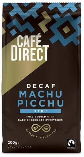 Cafédirect Machu Picchu SCA 82 mletá káva bez kofeínu 200 g