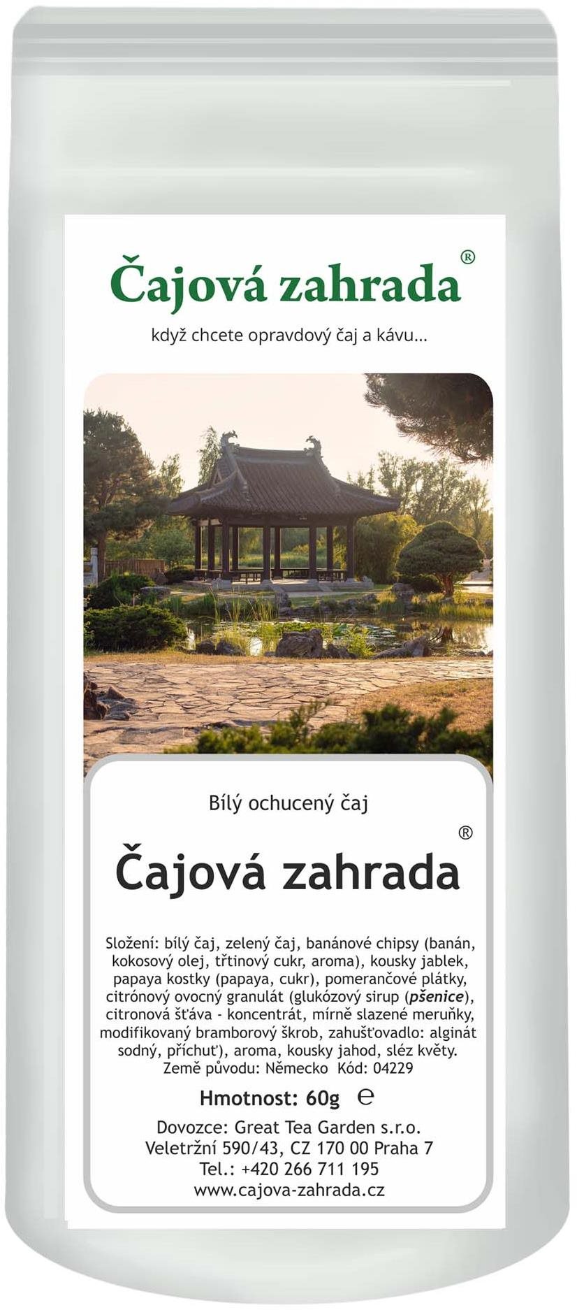 Čajová záhrada Čajová záhrada biely čaj 60 g