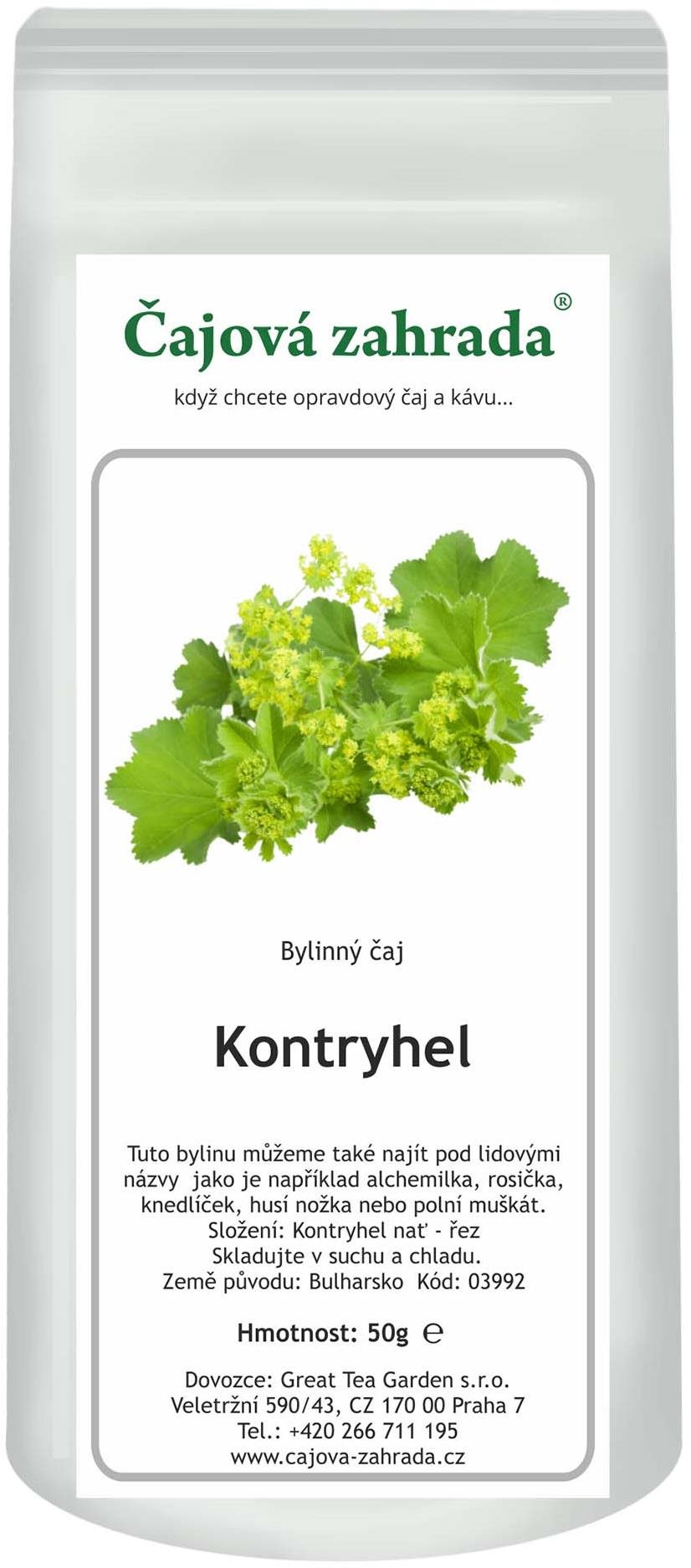 Čajová záhrada Alchemilka vňať