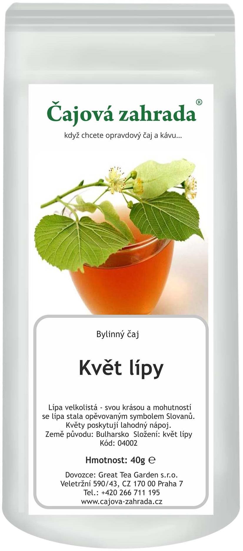 Čajová záhrada Lipový čaj
