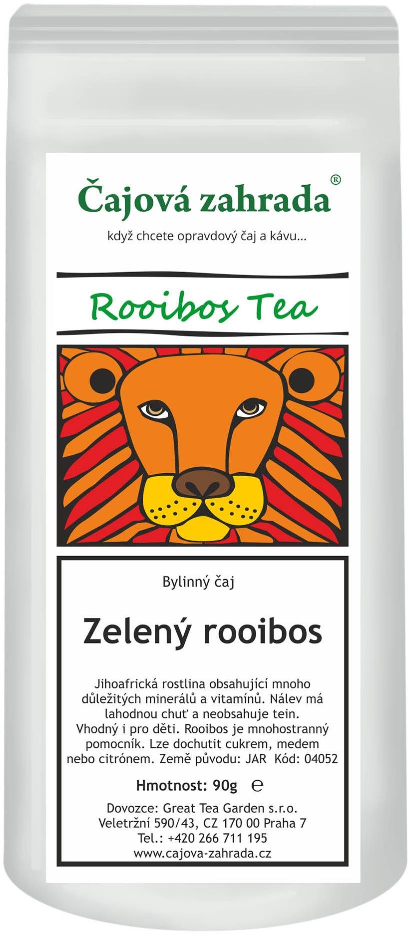 Čajová záhrada Rooibos zelený 90 g