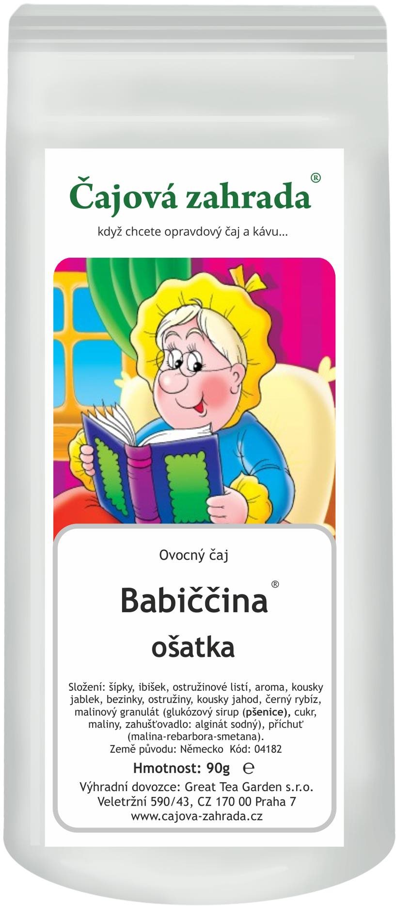 Čajová záhrada – Babičkina ošatka® – ovocný čaj, 500 g
