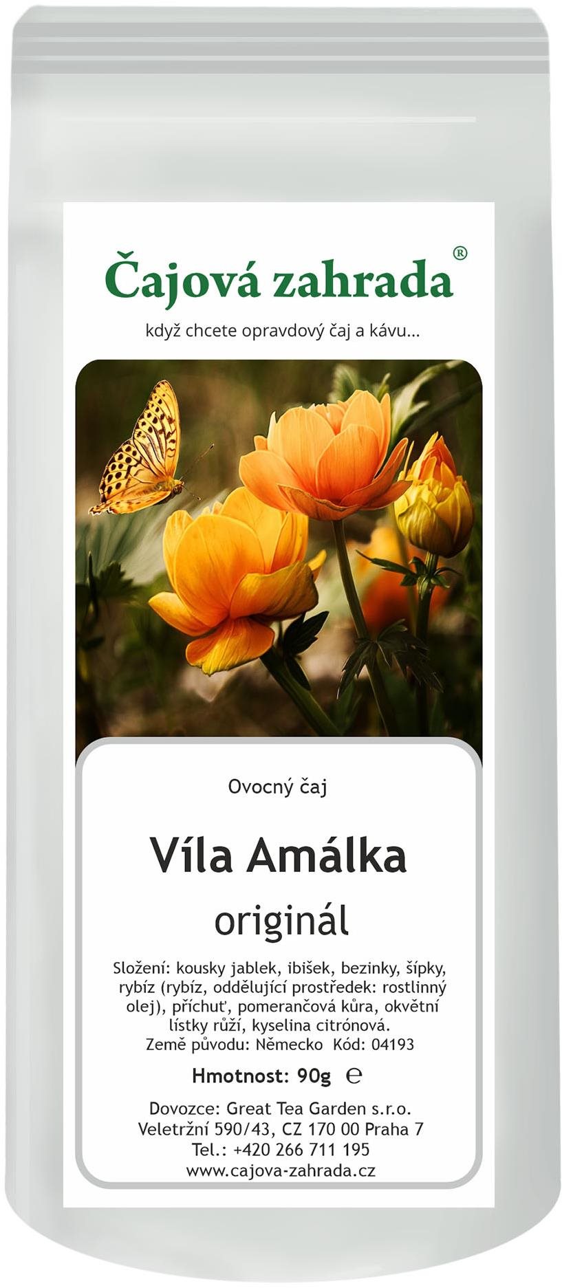 Čajová záhrada – Víla Amálka – ovocný čaj, 90 g