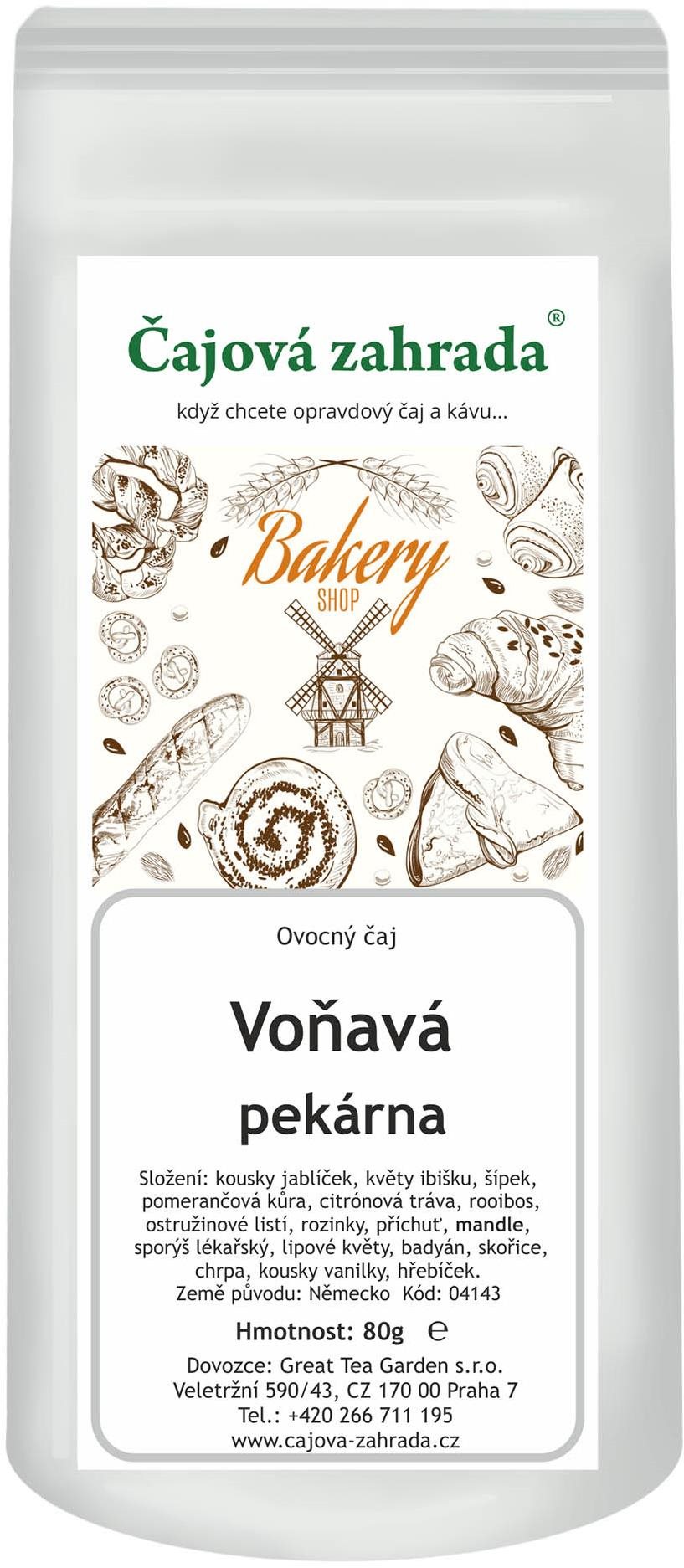 Čajová záhrada – Voňavá pekáreň – ovocný čaj, 500 g
