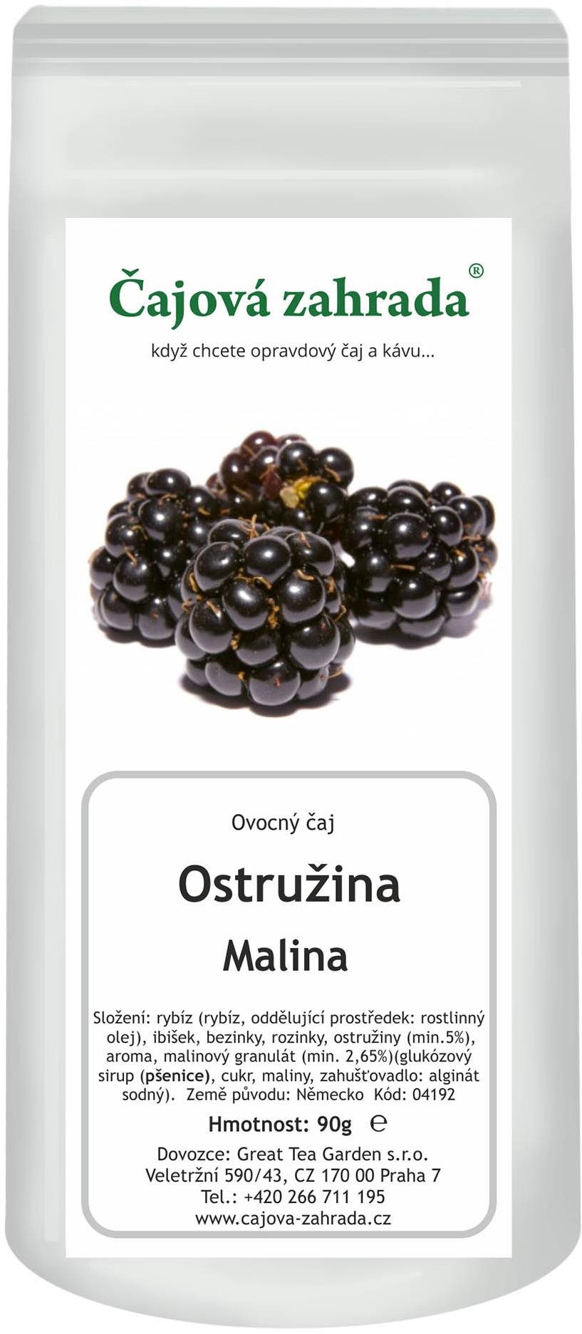 Čajová záhrada – Ostružina & Malina – ovocný čaj, 500 g