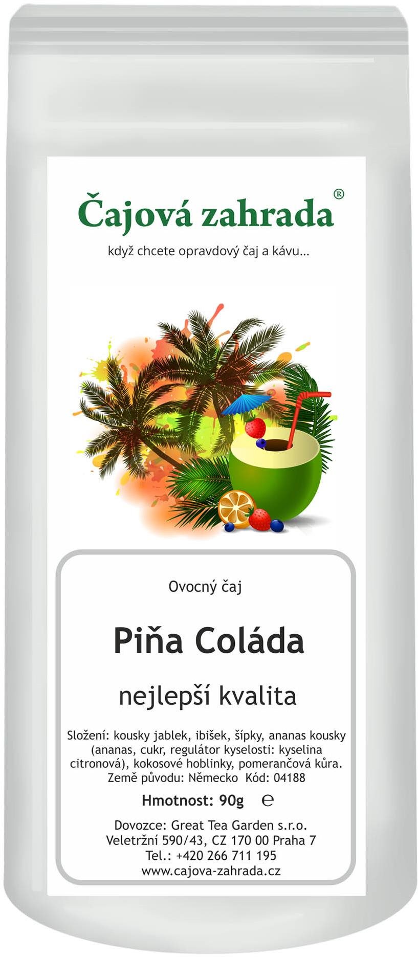 Čajová záhrada – Piňa Colada – ovocný čaj, 90 g