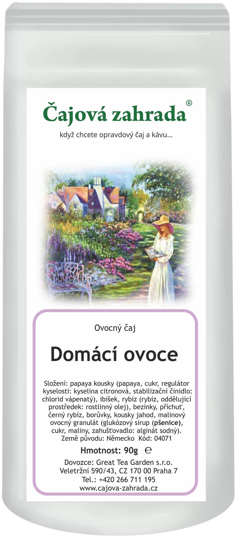 Čajová záhrada – Domáce ovocie – ovocný čaj, 500 g
