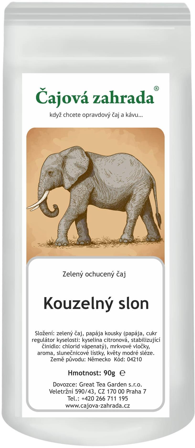 Čajová záhrada – Kúzelný slon – zelený ochutený čaj, 500 g